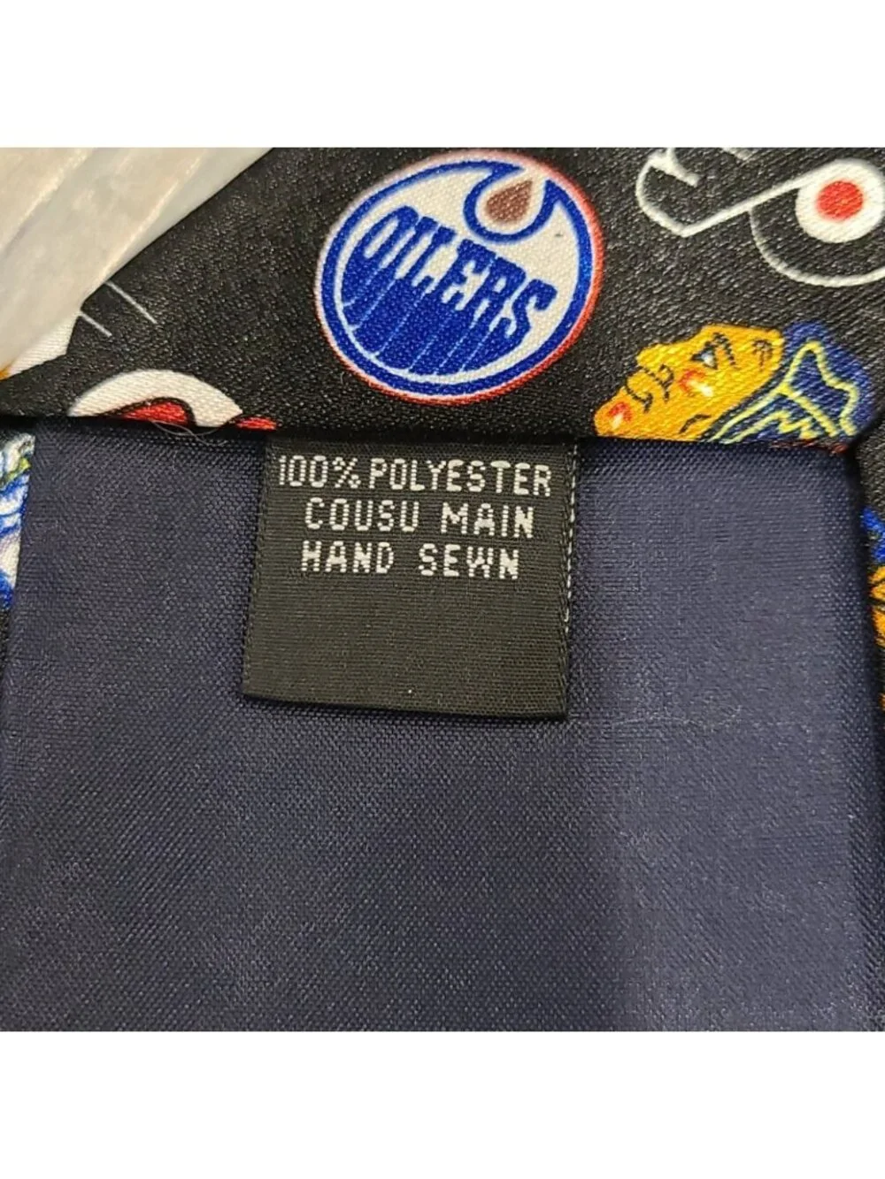 Vintage NHL Tie hockey teams